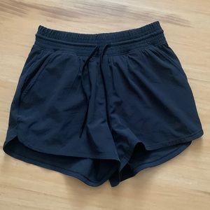 Abercrombie and Fitch YPB Lined Running Shorts, Black, Size Small